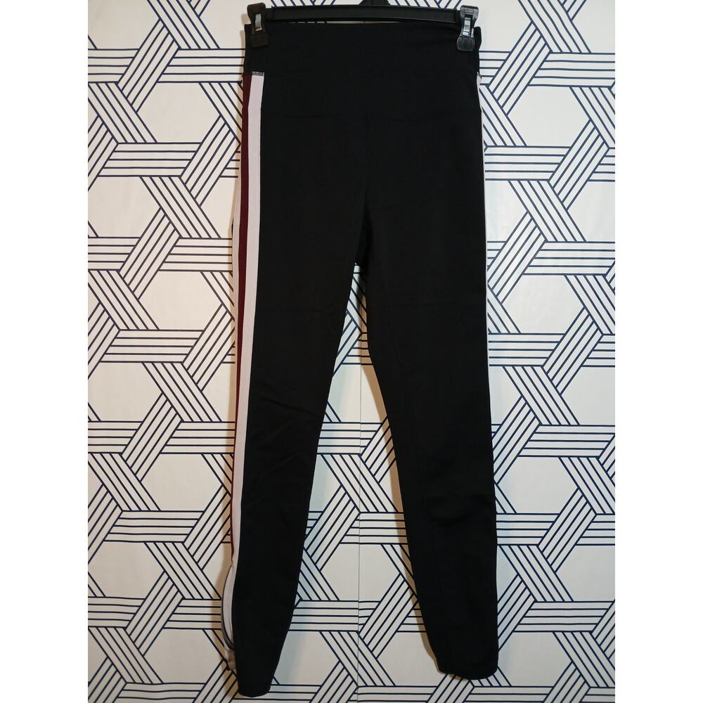 Spiritual Gangster Track Tight Zipper Ankle High Rise Yoga Activewear Athleisure